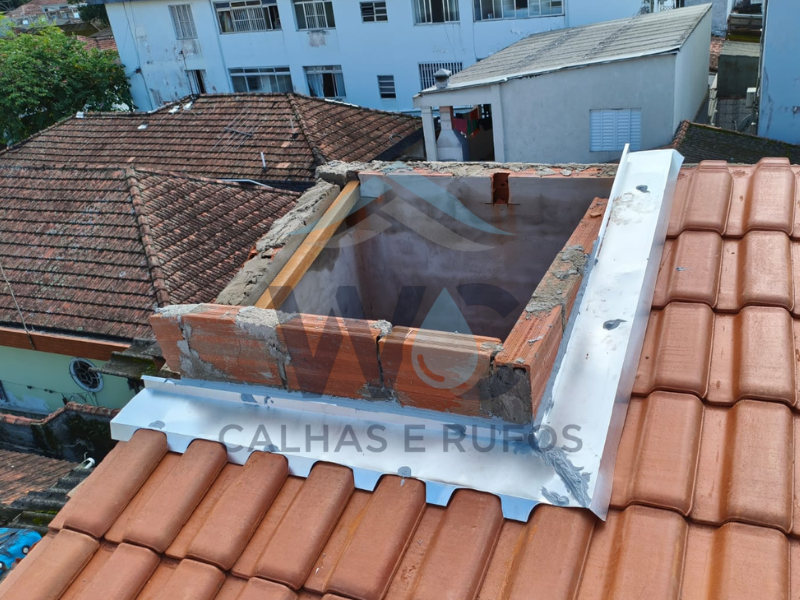 Instalação de Rufos e Pingadeiras em São Vicente
